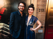 Josh Groban and Schuyler Helford step out for opening night of Hadestown. Groban received a 2017 Tony nomination for starring in the Rachel Chavkin-helmed Great Comet.