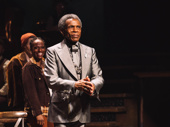 Hadestown standout André De Shields takes in the applause.